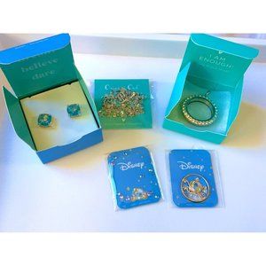 Origami Owl:Cinderella Locket, Frame, + Earrings